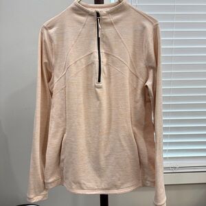 Talbots Half zip mock neck pullover medium